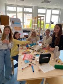 Die Kinder im Thinking-Prozess