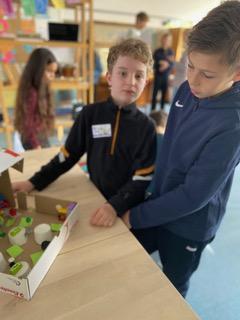 Die Kinder im Thinking-Prozess