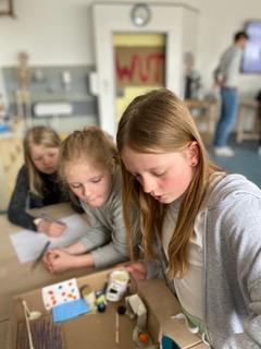 Die Kinder im Thinking-Prozess