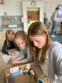 Die Kinder im Thinking-Prozess