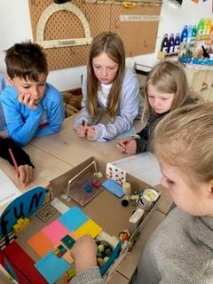 Die Kinder im Thinking-Prozess