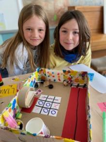 Die Kinder im Thinking-Prozess