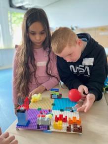 Die Kinder im Thinking-Prozess