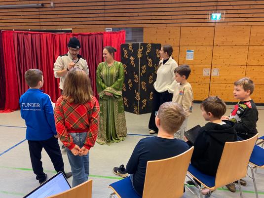 Das laufende Interview