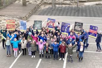 Kinder üben Mitbestimmung